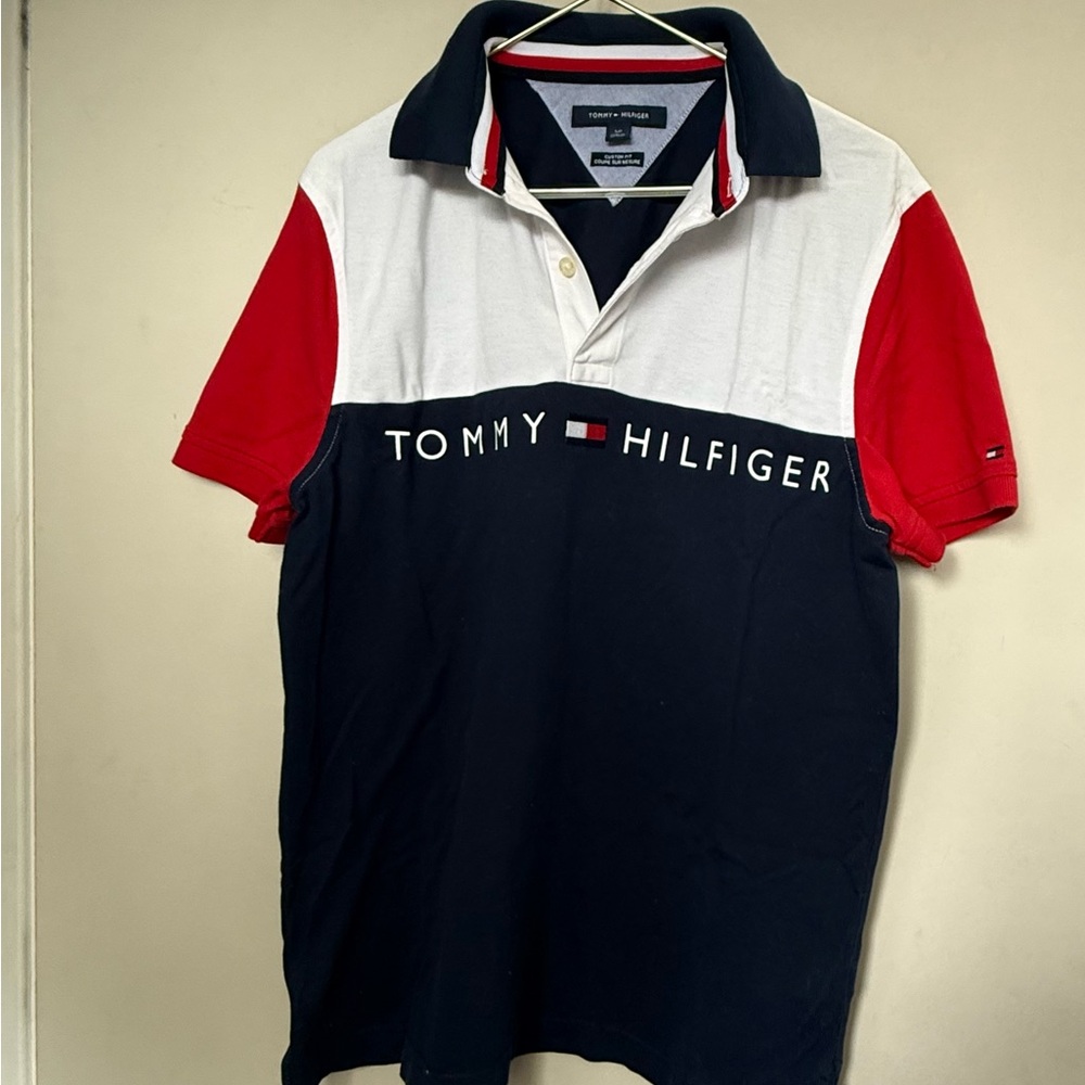 Tommy Hilfiger Men's Tricolor Polo Shirt